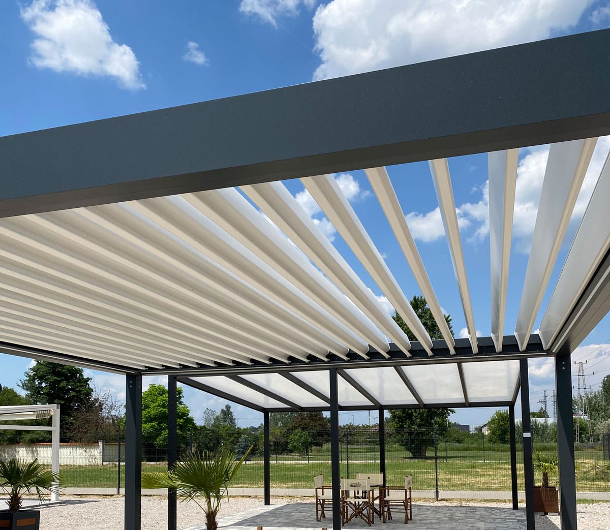 Bioklimatische Pergola