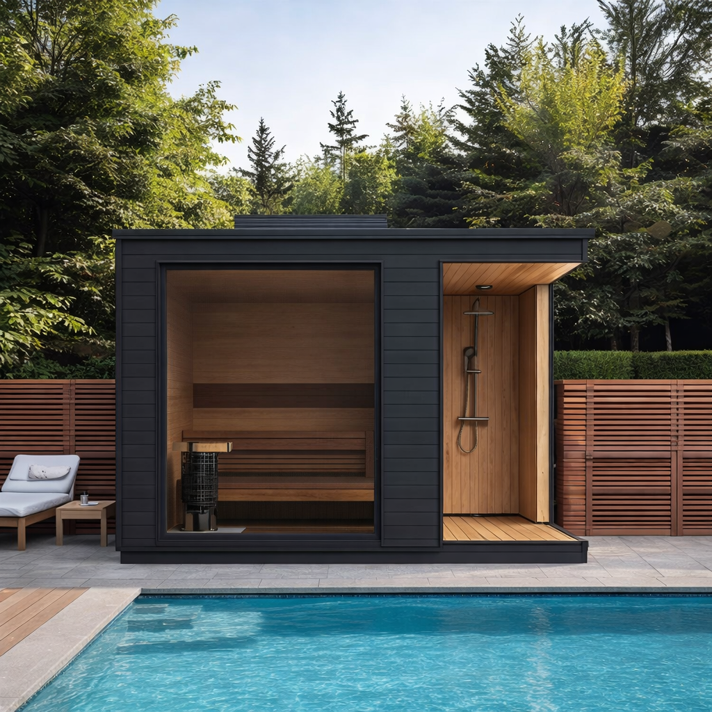 Cube Shower Sauna